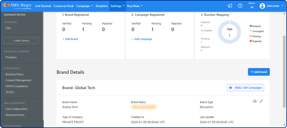 SMS MAGIC integration 0.8
